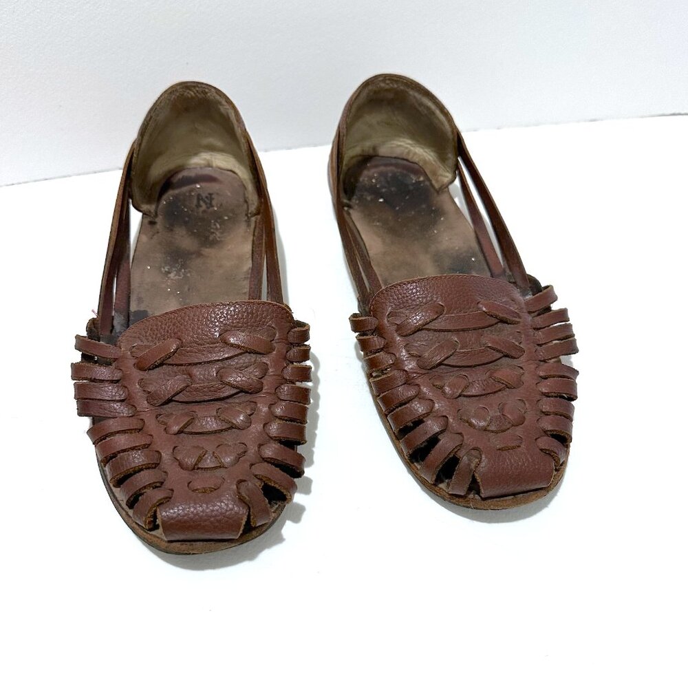 Nisolo Huaraches - Women's 9 - Brandy Colour - Used Condition